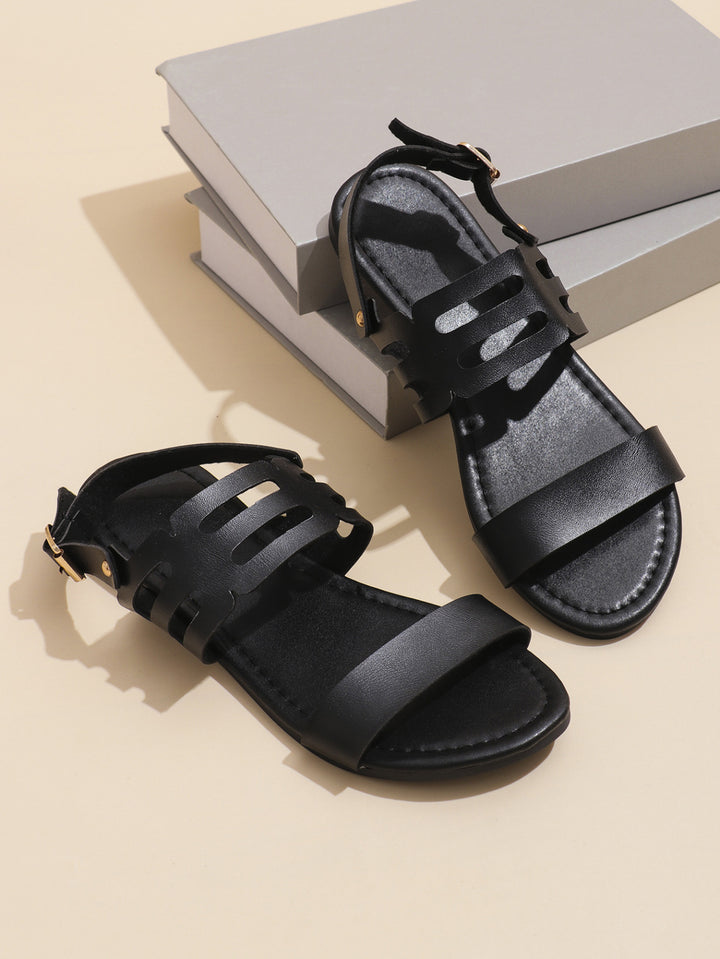 Damer Komfortable Riemchen-sandaler med elastisk hold Stilla