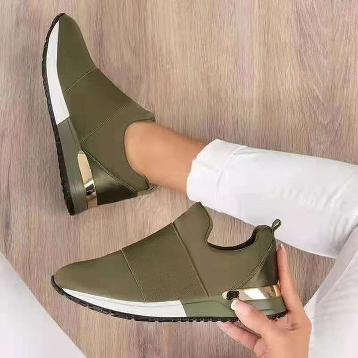 Dame sporty Slip-On Sneakers Stilla