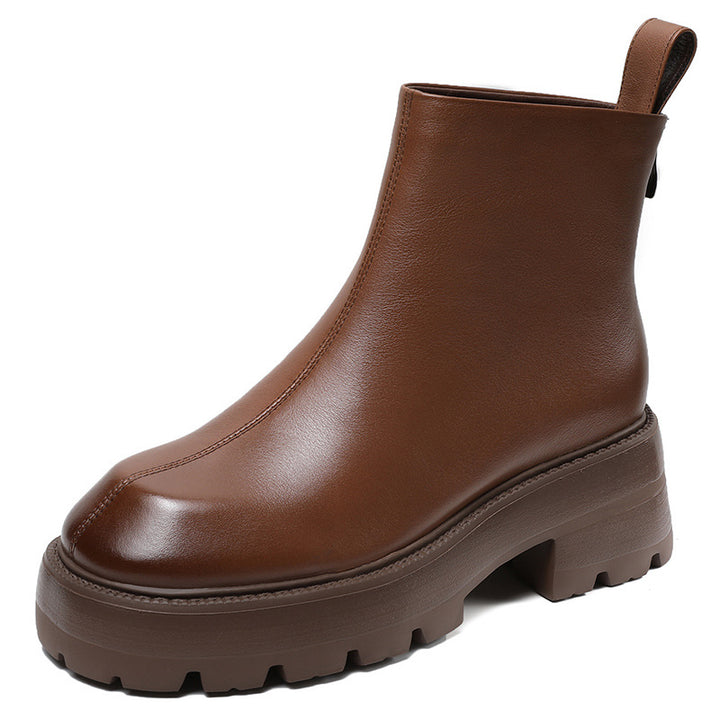 Dame Chunky Plateau snøresko med smart finish Stilla
