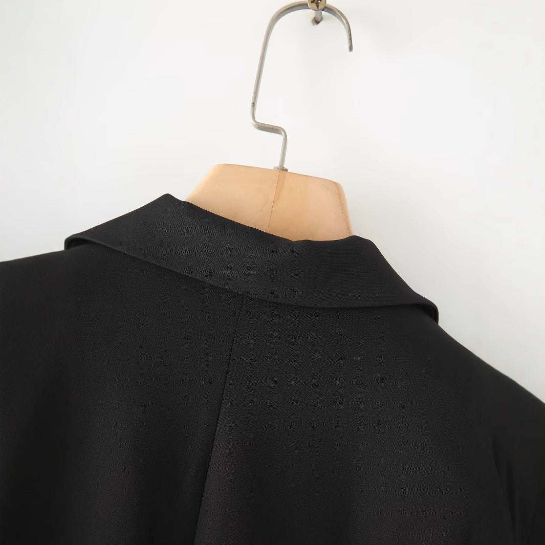 Femme figursyet blazer med lommeudsmykninger Stilla