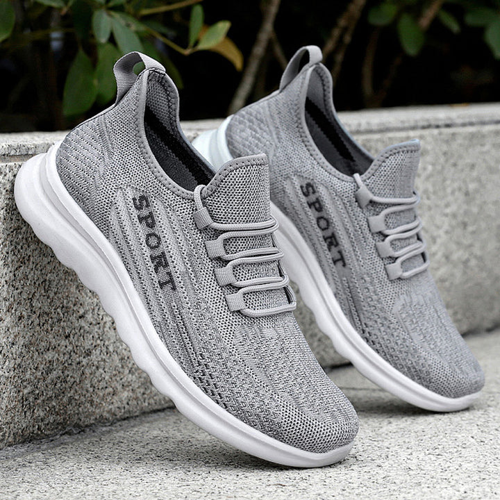 Femme Let Slip-On Sport Sneakers med fleksibelt Strikovermateriale Stilla