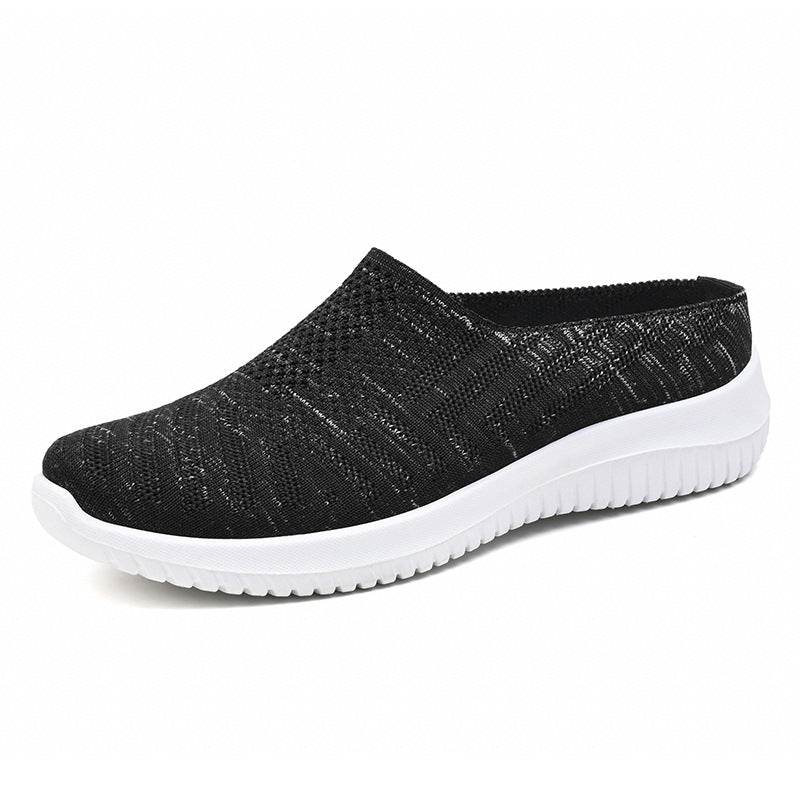 Dame fritidssko med elastisk slip-on design og stødabsorberende sål Stilla