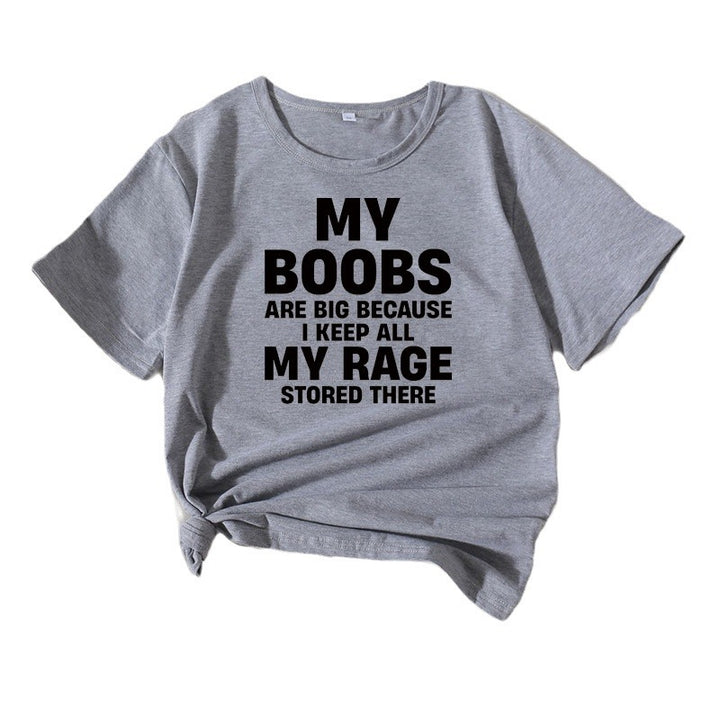 Dame Iøjnefaldende Statement Grafik T-Shirt Stilla