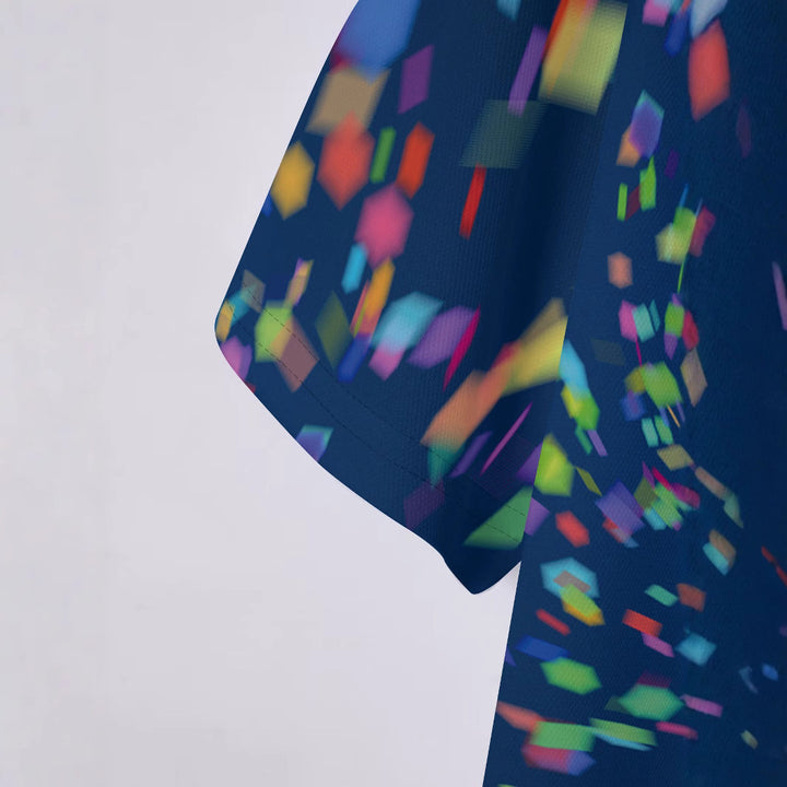Herre poloshirt med moderne spiralformet design og åndbare egenskaber Stilla