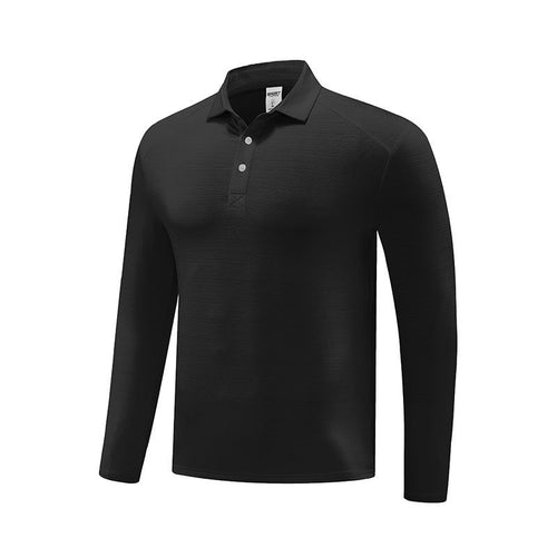 Herren Funktionspoloshirt med lange ærmer og åndbare egenskaber Stilla