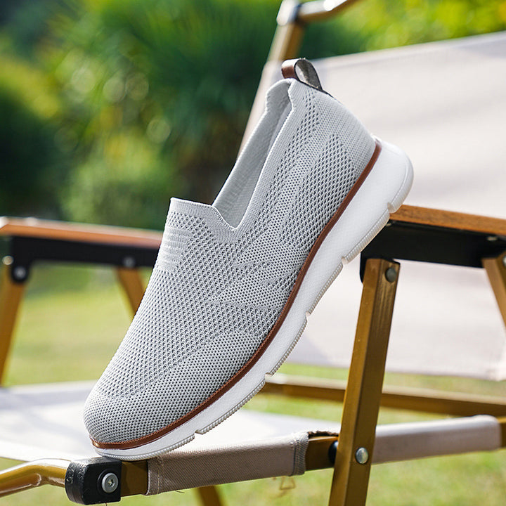 Herrer Åndbare Slip-On Vandresko med Flex-Fit Teknologi Stilla