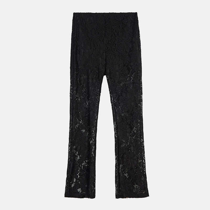 Damer Elegante Blonde Bukser Stilla