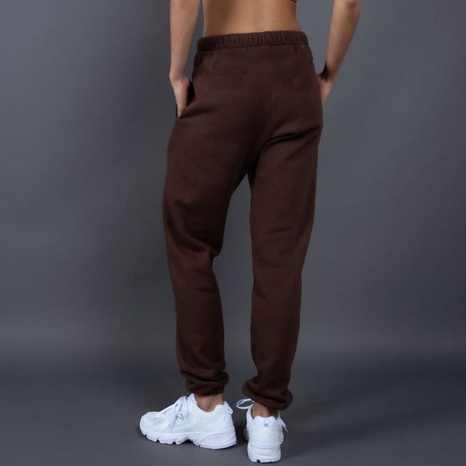 Herrer Behagelige Fleece-Joggingbukser med elastisk talje og dybe sidelommer Stilla