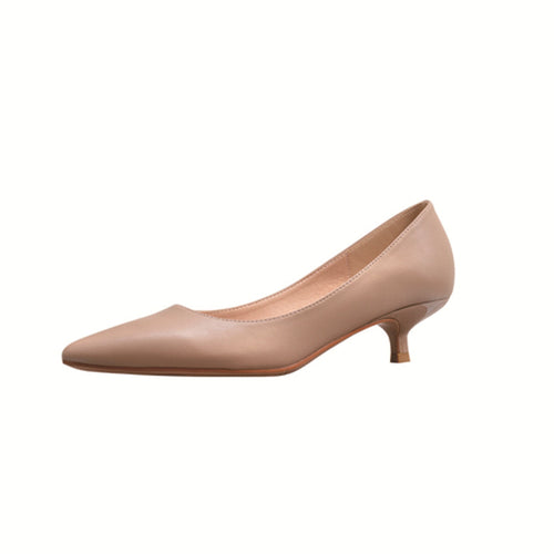 Dame elegante spids High Heels med glat overflade Stilla