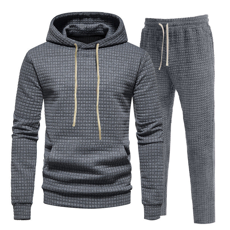 Herre afslappet sweatshirt og behagelige joggebukser sæt Stilla