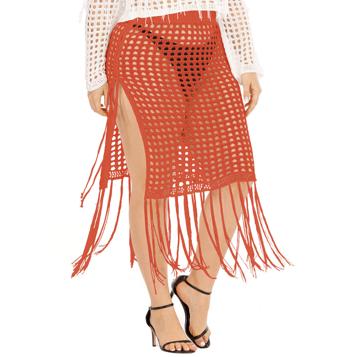 Femme Hækle-fringe Cover-Up Sæt Stilla