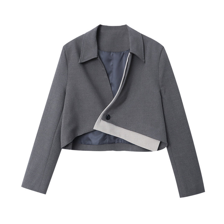 Kvinders stilfulde cropped blazerjakke Stilla