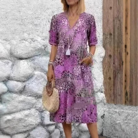 Femme Bohemian Chic Tunika Kjole Stilla