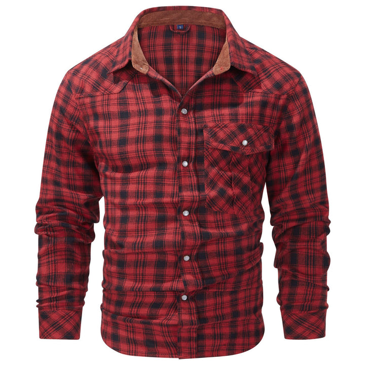 Herrer ternet flannel skjorte Stilla