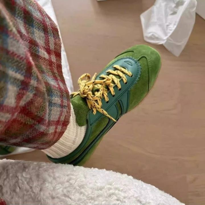 Herre retro-inspirerede casual sneakers med strukturerede accenter Stilla