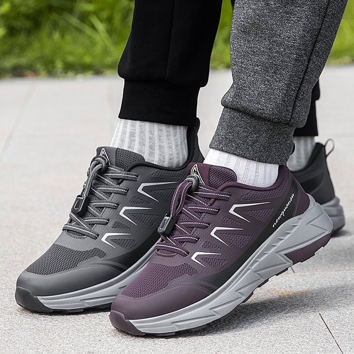 Herre Lette Trail-Sneakers med forbedret Grip-teknologi Stilla