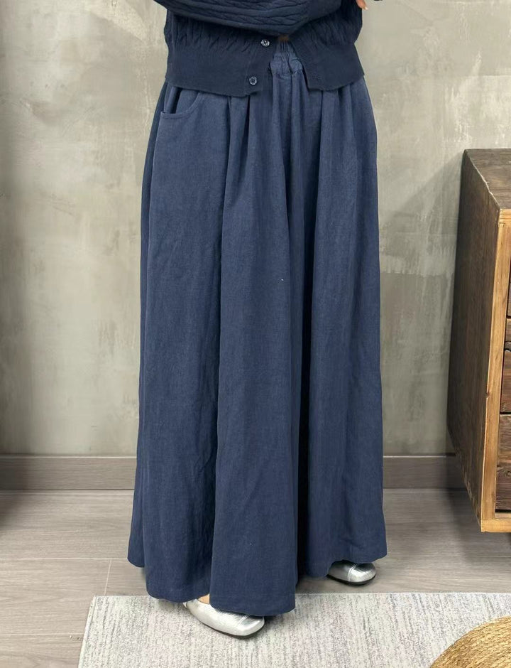 Femme Relaxed Fit Høj talje Maxi-bukser Stilla