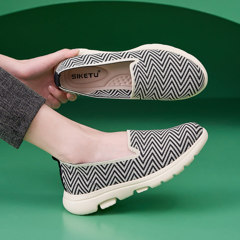 Dame Slip-On Sneakers med ergonomisk dæmpningsteknologi og åndbart overmateriale Stilla