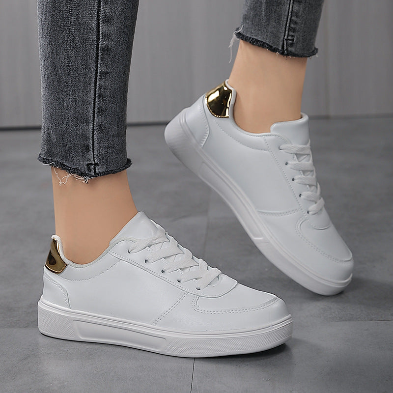 Herrer klassiske snøresko med metallic-accenter Stilla