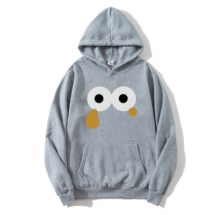 Dame sweatshirt med iøjnefaldende tegneserieprint Skovae