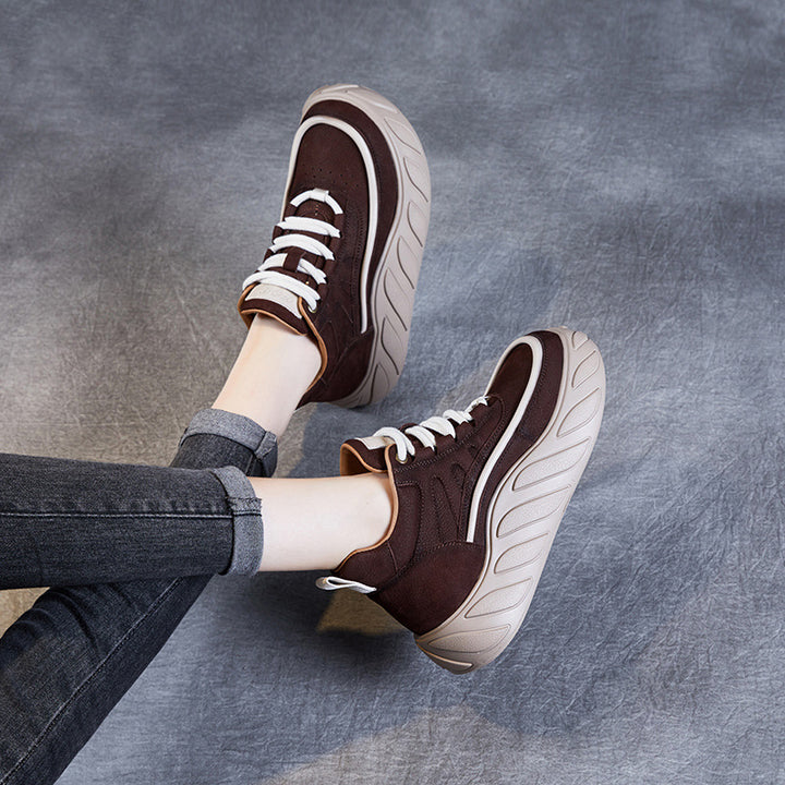 Damer High-Top Chunky Sneakers med struktureret sål Stilla