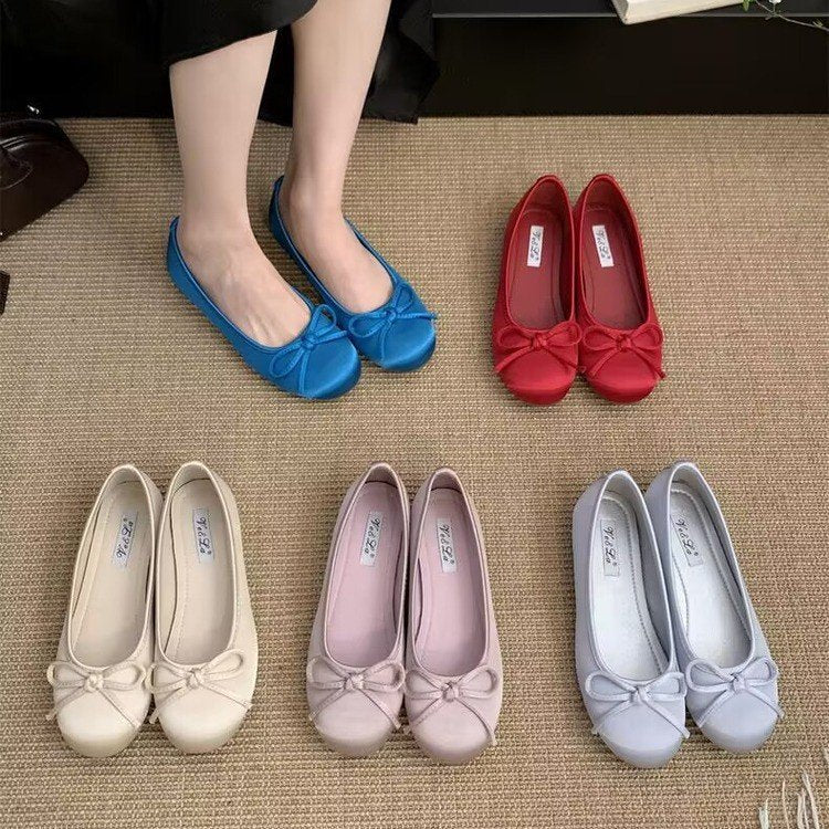 Femme Bånd-Detalje Ballerinaer Stilla