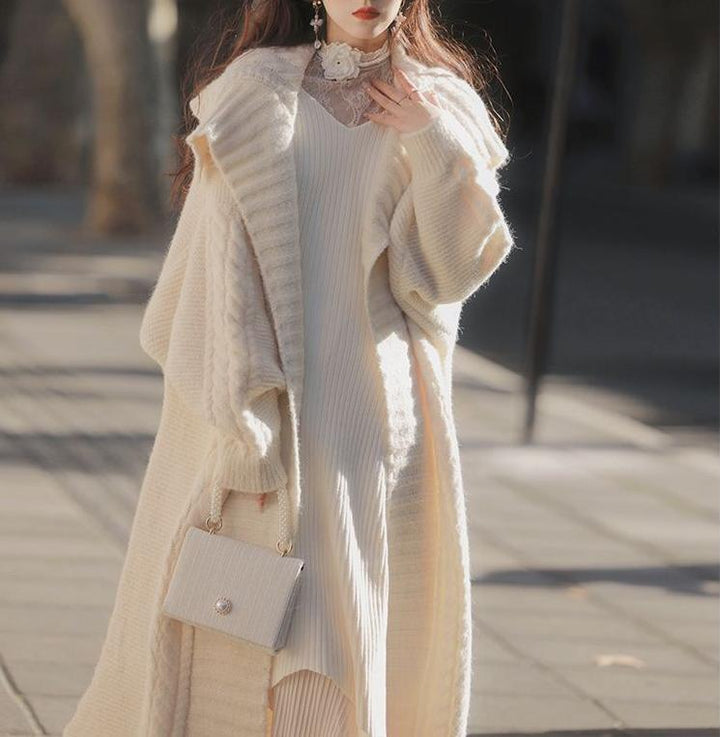 Kvinder Mønstret Oversize Cardigan Stilla