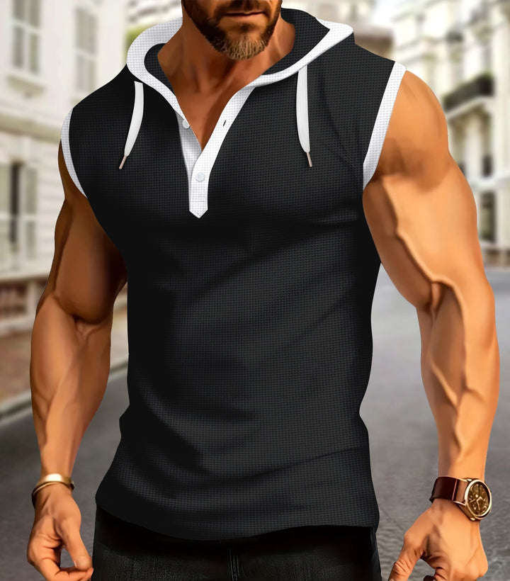 Mænd Kortærmet Hætte Performance Polo Shirt Stilla