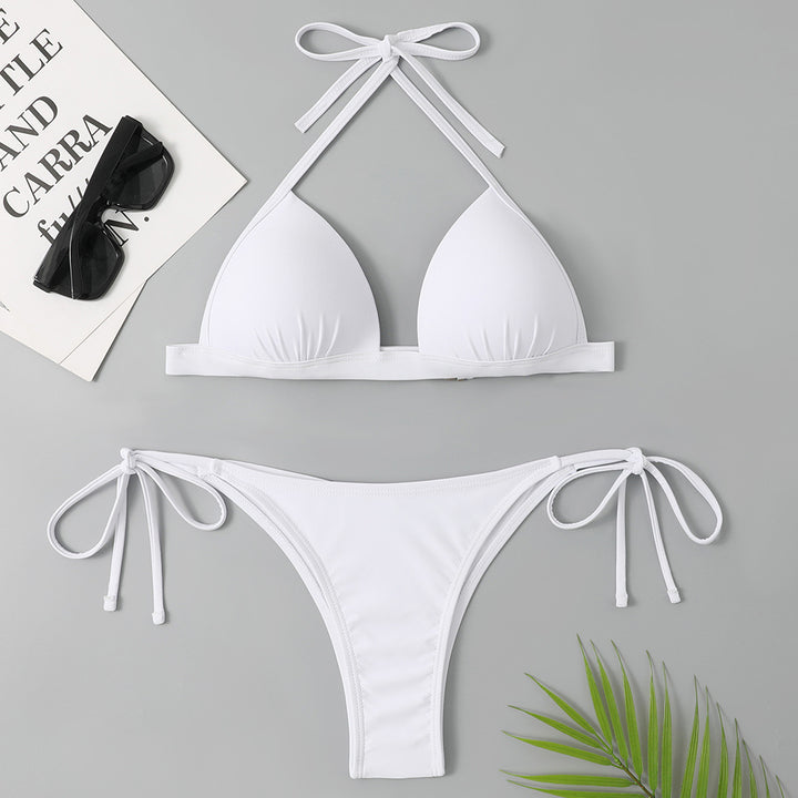 Dame Triangle Tie-Back Bikini Sæt Stilla