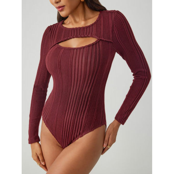 Dame Rib-Udsnit Bodysuit Stilla