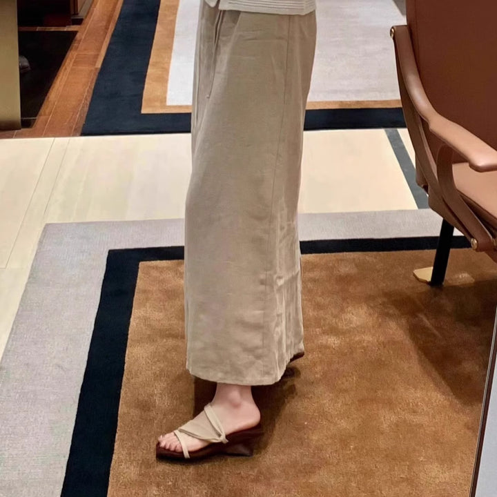 Dame Tykkere Hæle Firkantet Tå Mules med Elegant Krydssman Design Stilla