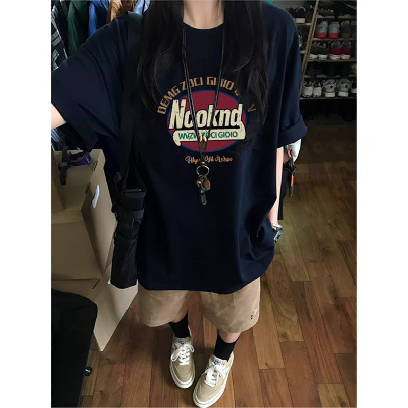 Dame afslappet grafik T-shirt Stilla