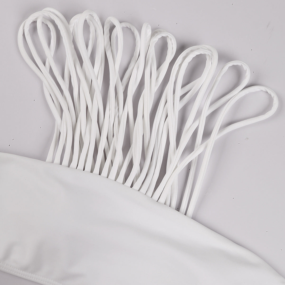 Dame Bikini-sæt med elegante cut-outs og fashionable stropper Stilla