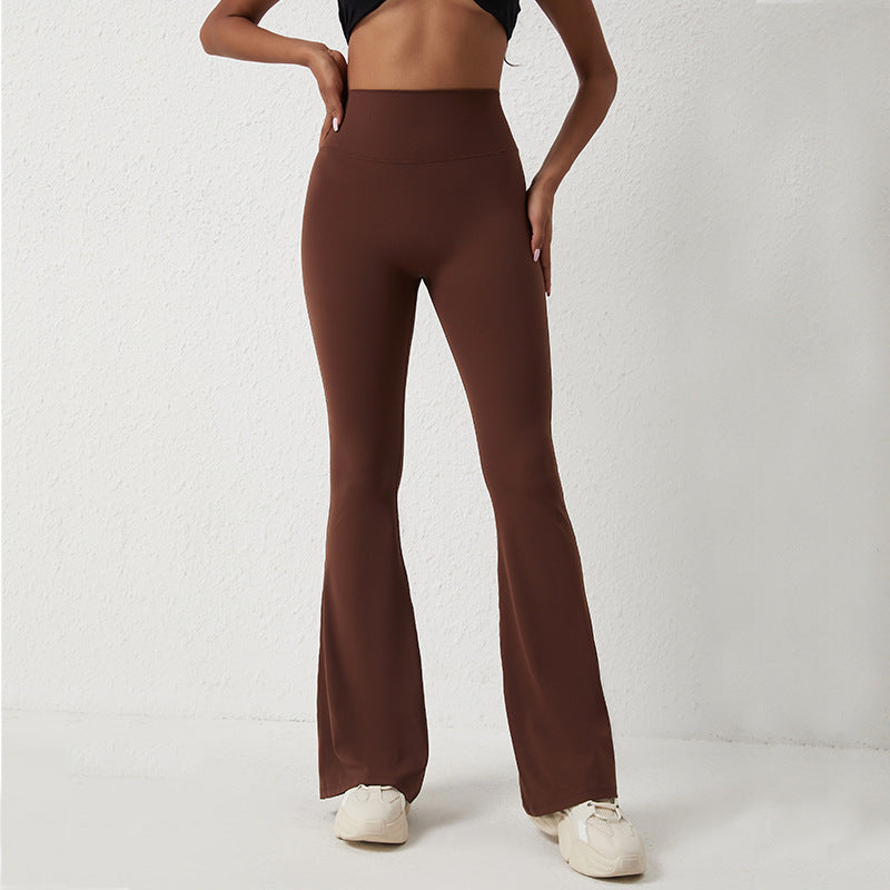 Damer Flared Leggings med høj talje og åndbar struktur Stilla