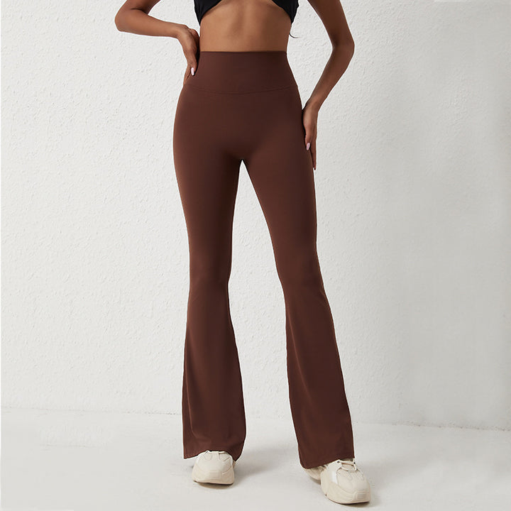 Damer Flared Leggings med høj talje og åndbar struktur Stilla