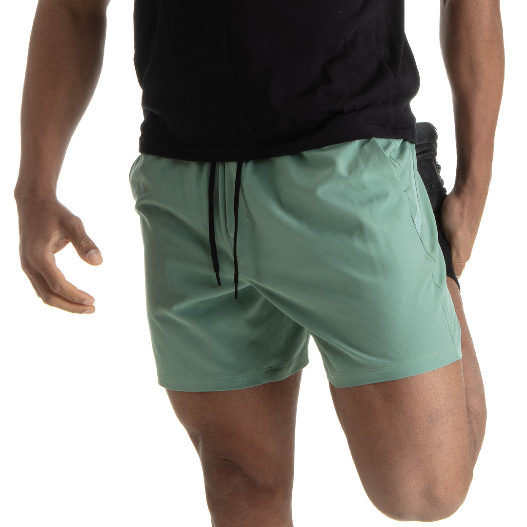 Herrer Multifunktionelle Shorts med sikkert lomme-design Stilla