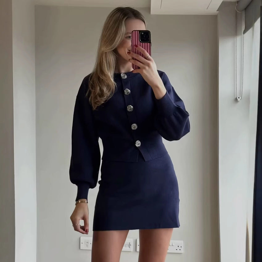 Femme Cozy Button-Up Cardigan Stilla