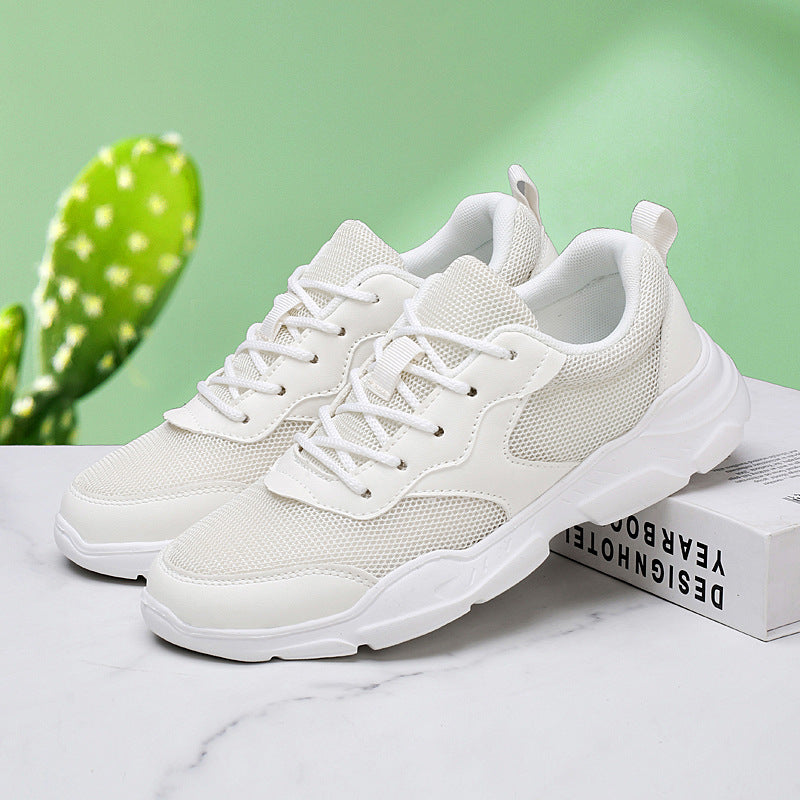 Herrer Lettere Sport Sneakers med Åndbart Mesh-Ovenmateriale Stilla