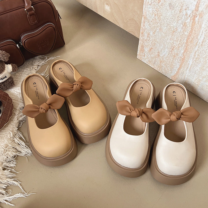 Dame platform-sandaler med fashionable bånd-design og behagelig sål Stilla