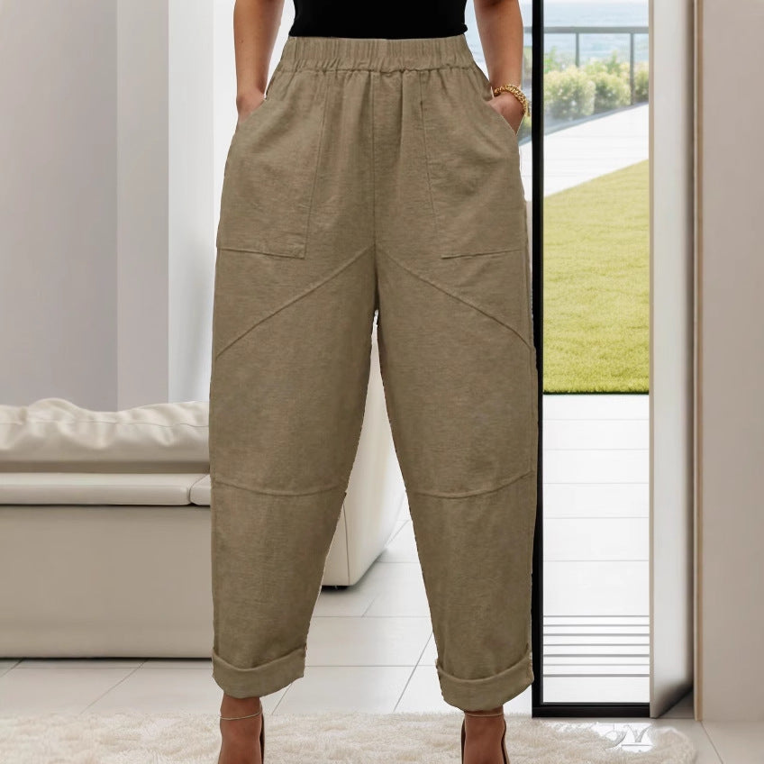 Dame Relaxed Fit Utility Bukser Stilla