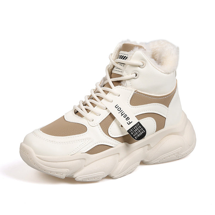 Dame Høj Varme-Sneakers med hyggeligt Inderfôr og skridsikker Sål Stilla