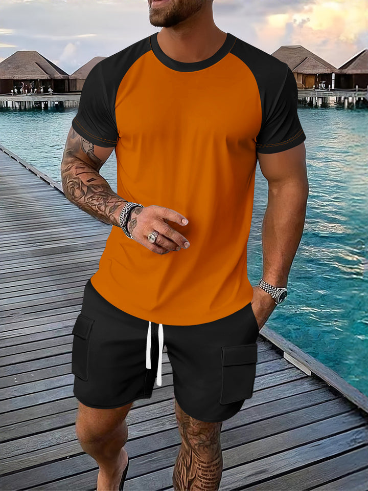 Herre Sports T-shirt med raglanærmer Stilla