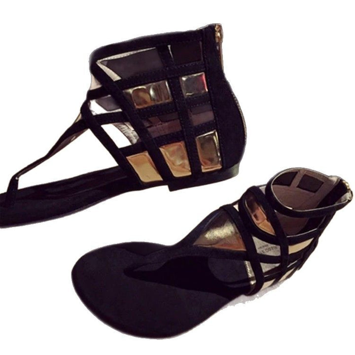 Dame Tåsplit Sandaler med elegante remme Stilla