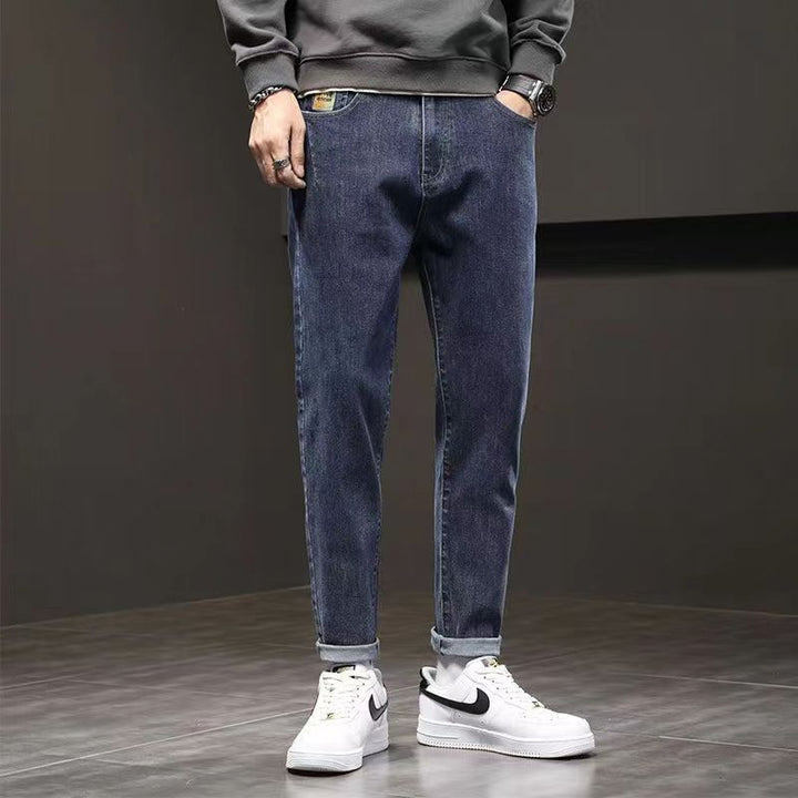 Herrernes robuste denim jeans med afslappet pasform og autentisk vintage-look Stilla