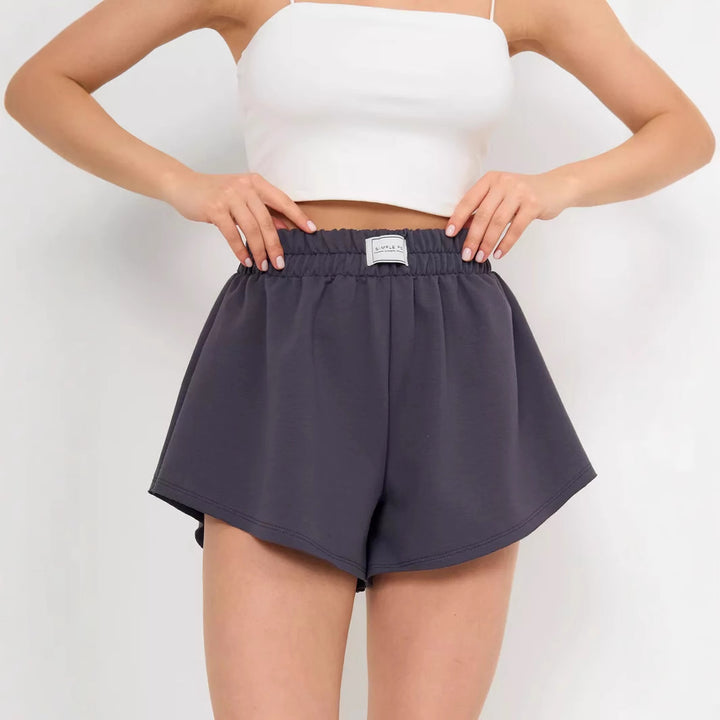 Dame Høj Talje Løst Sittende Lounge Shorts Stilla