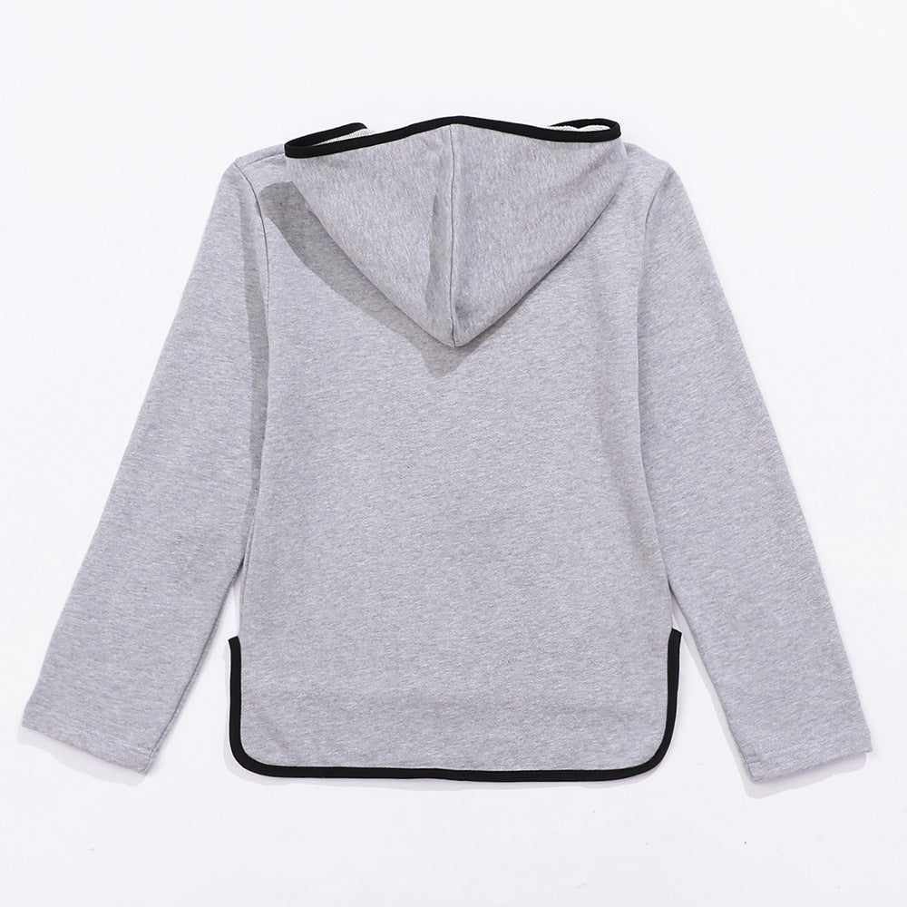 Kvinders sporty zip hoodie jakke Stilla