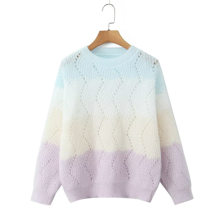 Kvinder Komfortabel Strik Sweater med Delikate Farver Stilla