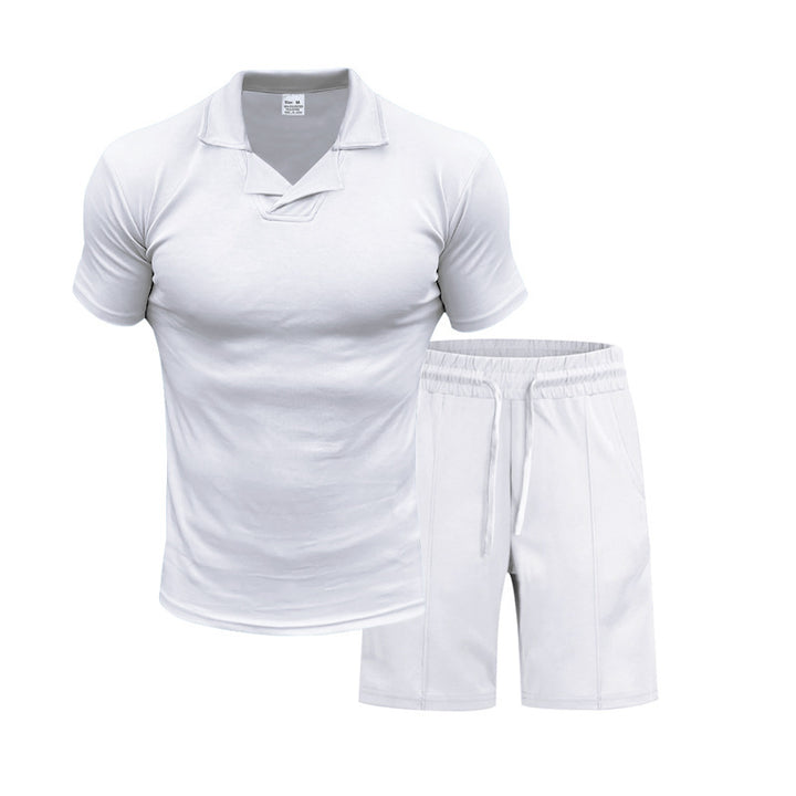 Herre Sports T-shirt og Shorts Sæt Stilla