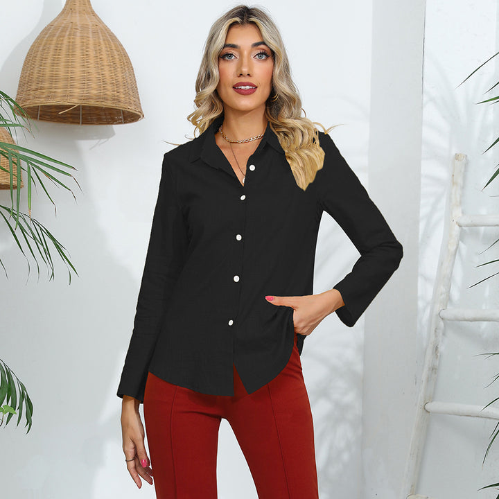 Kvinders elegante og afslappede bluse top med korte ærmer Stilla