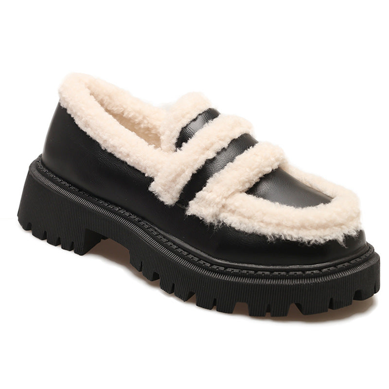 Dame Behagelige Lammeskinds-Slippers med robuste Syntetiske Såler Stilla